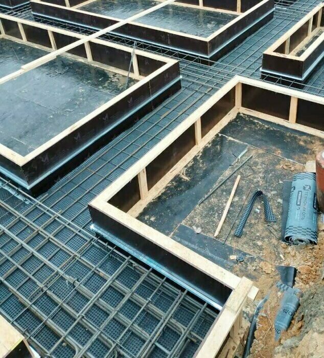 Монолитная плита фундамента/подпорная стена/подушка/подушка под блоки/лента/подмоска Монолитная плита фундамента/подпорная стена/подушка/подушка под блоки/лента/подмоска